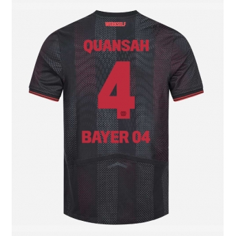 Billige Fotballdrakt Bayer Leverkusen Jarell Quansah #4 Replika Hjemmedrakt 2025-26 Kortermet